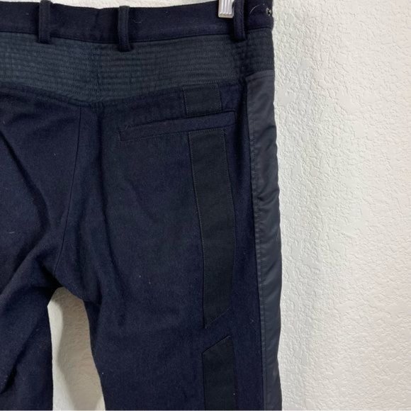 Dries Van Noten AW 14 Runway Biker Moto Zipper Wool Pants - Picture 9 of 12